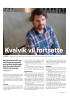 Kvalvik vil fortsette