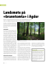 Landsmøte på «branntomta» i Agder