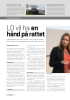 LO vil ha en hånd på rattet