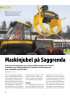 Maskinjubel på Saggrenda