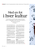 Med en fot i hver kultur