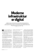 Moderne infrastruktur er digital