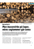 Mye massevirke på lager, mens sagtømmer går unna