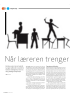 Når læreren trenger en snuoperasjon