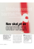 Nav skal ut av ORDTÅKA