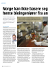 Norge kan ikke basere seg på å hente bioingeniører fra an dre land