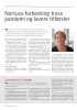 Nortura-forbedring tross pandemi og lavere tilførsler