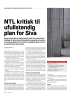 NTL kritisk til ufullstendig plan for Siva