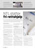 NTL støtter fri rettshjelp