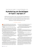 Nytenkning om fordelingen av type 1 og type 2?
