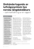 Omhändertagande av luftvägssymtom hos norska längdskidåkare