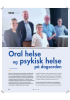 Oral helse og psykisk helse på dagsorden
