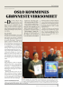 OSLO KOMMUNES GRØNNESTE VIRKSOMHET