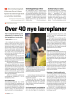 Over 40 nye læreplaner