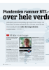 Pandemien rammer NTL-eere over hele verdeen