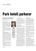 Park hotell parkerer