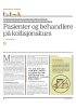 Pasienter og behandlere på kollisjonskurs