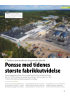 Ponsse med tidenes største fabrikkutvidelse