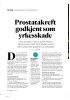 Prostatakreft godkjent som yrkesskade
