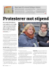 Protesterer mot stipendendring