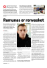 Ramunas er renvasket