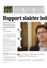 Rapport slakter lederne i region vest