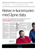 Reiser e-kommunen med åpne data