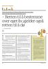 - Retten til å bestemme over eget liv, gjelder også retten til å dø