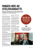 RINGES NED AV UTELIVSANSATTE