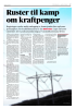 Ruster til kamp om kraftpenger