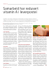 Samarbeid har redusert vitamin A i leverpostei
