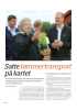 Satte tømmertransport på kartet