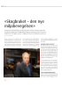 «Skogbruket - den nye miljøbevegelsen»