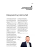 Skognæring i krisetid
