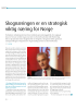 Skognæringen er en strategisk viktig næring for Norge
