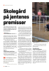 Skolegård på jentenes premisser