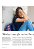 Skolestress gir jenter flere helseplager