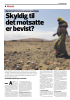 Skyldig til det motsatte er bevist?