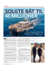 SOLGTE BÅT TIL 45 MILLIONER