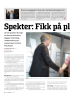 Spekter: Fikk på plass slitertillegget