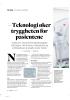 - Teknologi øker tryggheten for pasientene