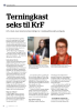 Terningkast seks til KrF