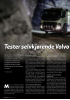 Tester selvkjørende Volvo i Boliden