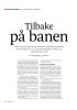 Tilbake på banen