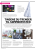 TINGENE DU TRENGER TIL SOMMERFESTEN