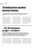 Treindustrien merker korona-krisen