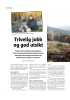 Trivelig jobb og god utsikt
