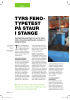 TYRS FENOTYPETEST PÅ STAUR I STANGE