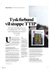 Tysk forbund vil stoppe TTIP