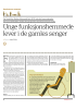 Unge funksjonshemmede lever i de gamles senger